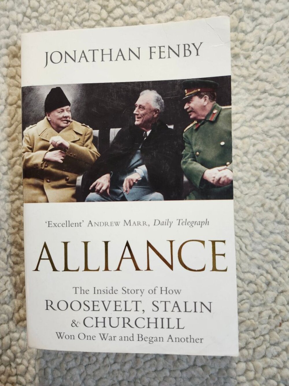 Jonathan Fenby Alliance Paperback 2008 History Roosevelt Stalin Churchill